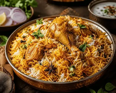 Chicken Biryani — Mamma Roti Muscat