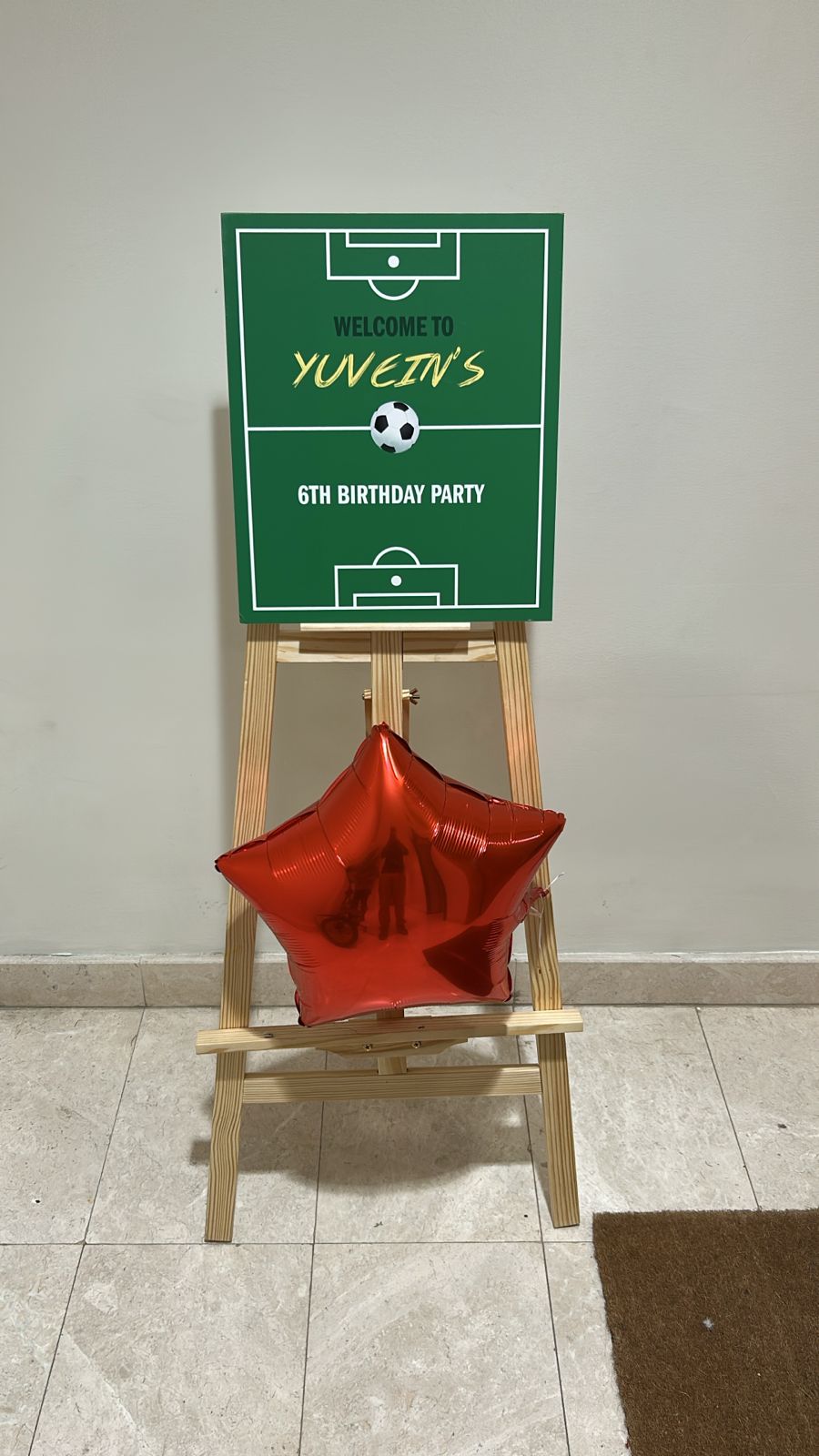 Mamma Roti catering — Birthday party setup