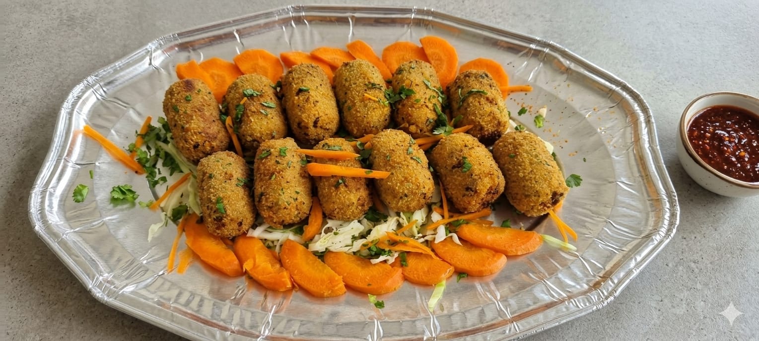 Galouti Kebabs at Mamma Roti, Muscat